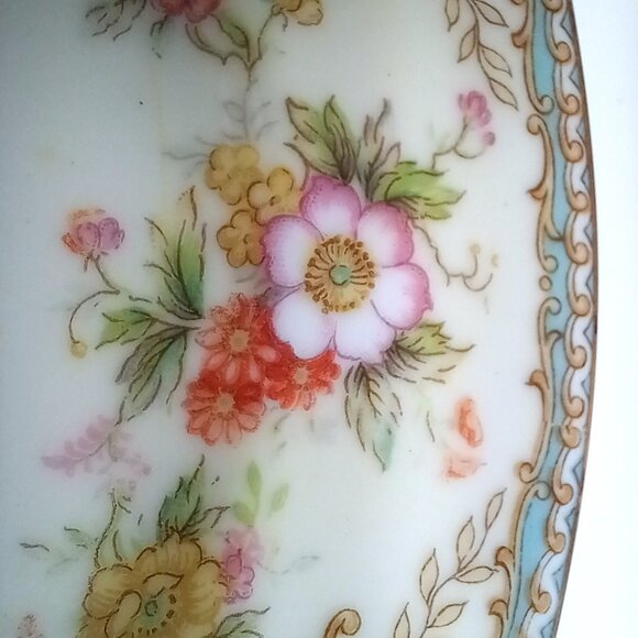 Noritake Blue Dawn Bread & Butter Plates Vintage Porcelain Transferware 6 3/8 in - Picture 2 of 11